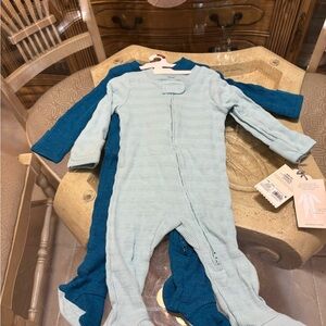 Blue and Teal Kids One Piece